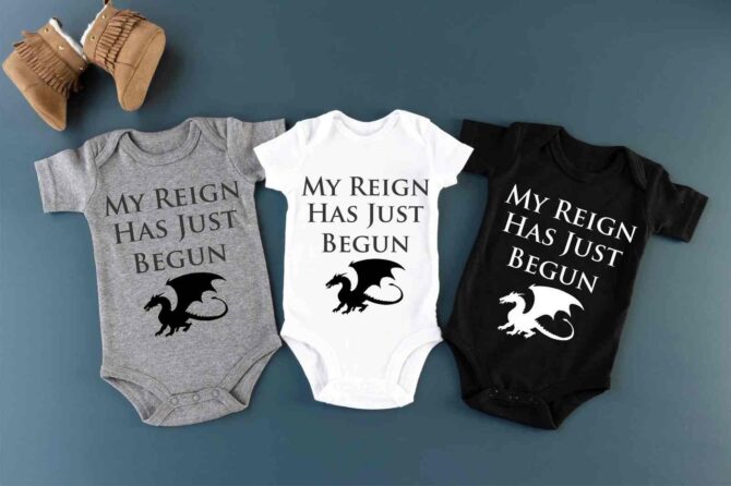 My Reign has just Begun Onesie - Winter is Coming - Game of Thrones - House of the Dragon