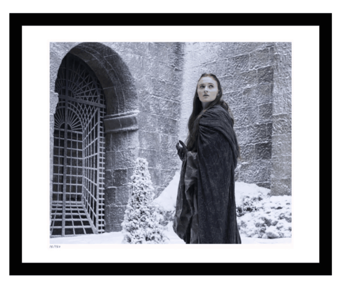 Sansa at the Eyrie Framed Print From Game of Thrones
