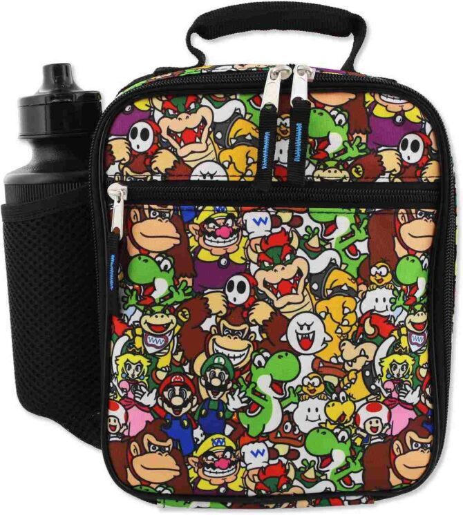 Super Mario Bros Insulated School Lunch Box