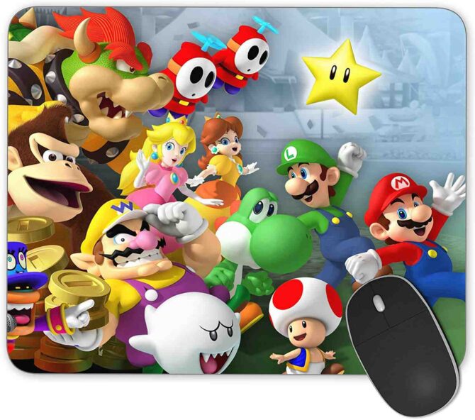 Super Mario Bros. & Friends Mouse Pad