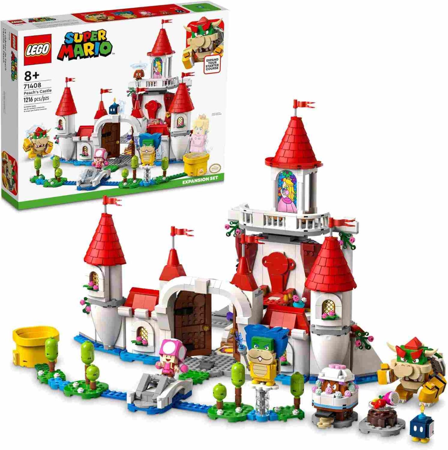 LEGO Super Mario Peach’s Castle Expansion Set 71408