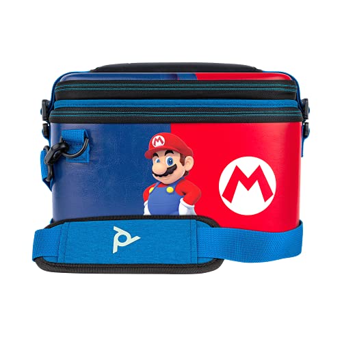 PDP Nintendo Switch Pull-N-Go Overnight Case, Elite Edition, 500-141 - Nintendo Switch Super Mario