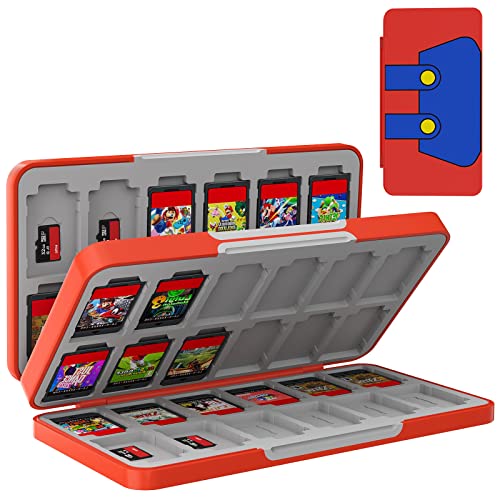 TiMOVO 48 Game Card Case for Nintendo Switch OLED Super Mario Bros