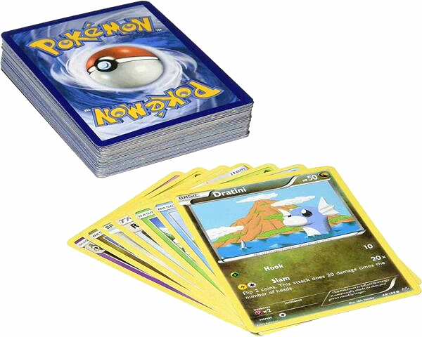 Pokemon TCG Random Cards from Every Series, 50 Cards in Each Lot