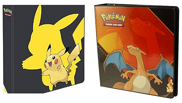 Pokémon Trading Card Binders / Holders - Charizard Design | Pikachu Design