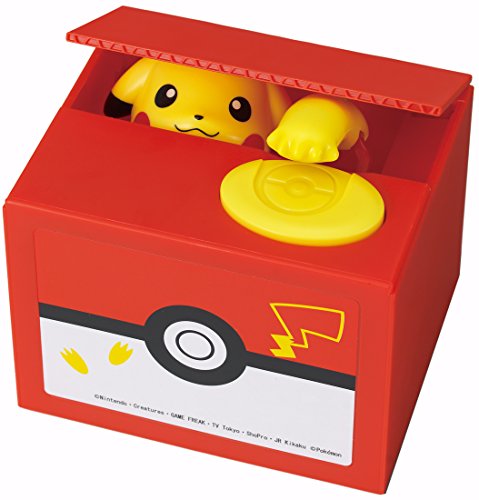 Pikachu Pokemon-Go inspired Electronic Coin Money Piggy Bank box