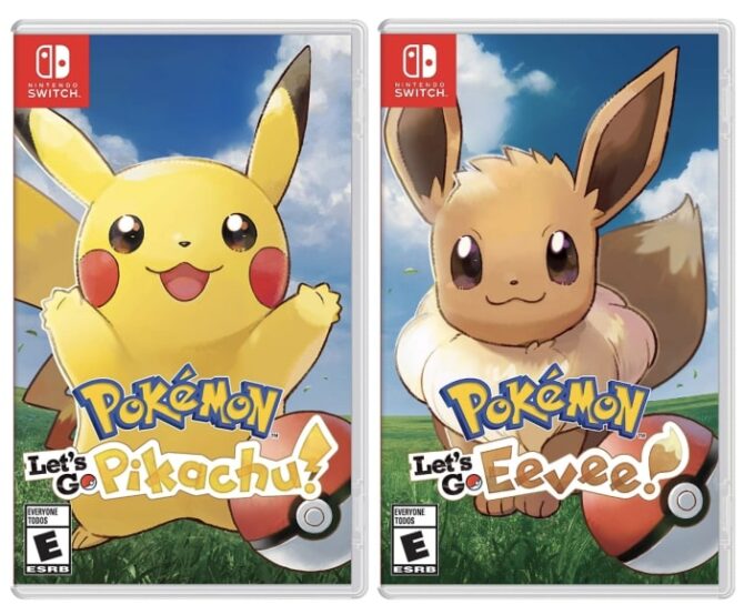 Pokemon Let's Go, Pikachu and Let's Go, Eevee - Nintendo Switch
