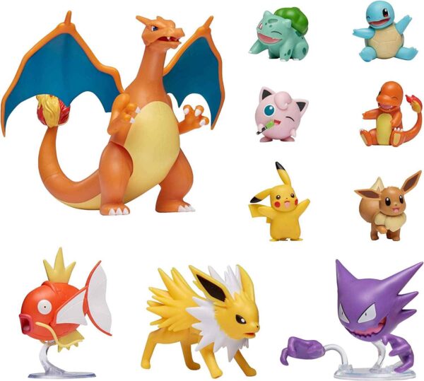 Pokemon Official Ultimate Battle Figure 10-Pack