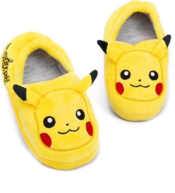 Pokemon Pikachu Slippers for Boys and Girls 3D Character Kid's