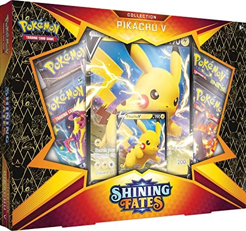 Pokemon TCG Shining Fates Collection Pikachu V Box