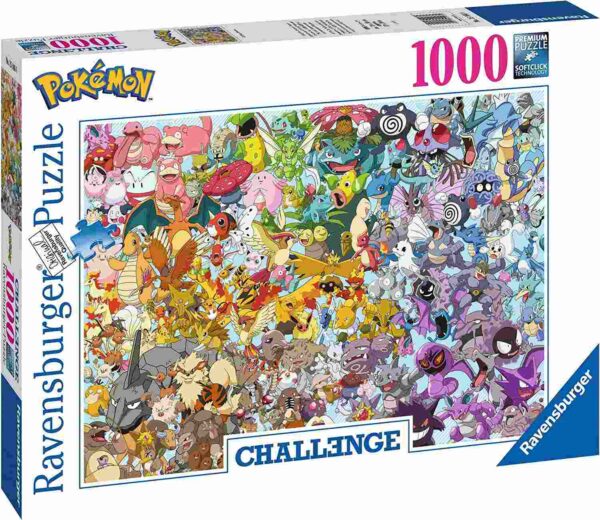Ravensburger Pokémon 1000 Piece Challenge Jigsaw Puzzle for Adults and Kids