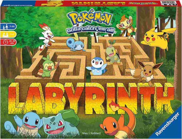 Ravensburger Pokémon Labyrinth Family Board Game for Kids & Adults 