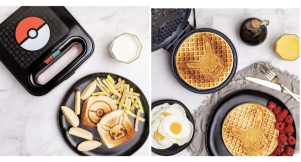 Pokémon Waffle Maker & Sandwich Press