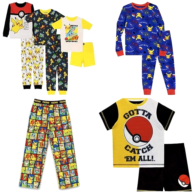 Pokémon Pajamas for Kids 