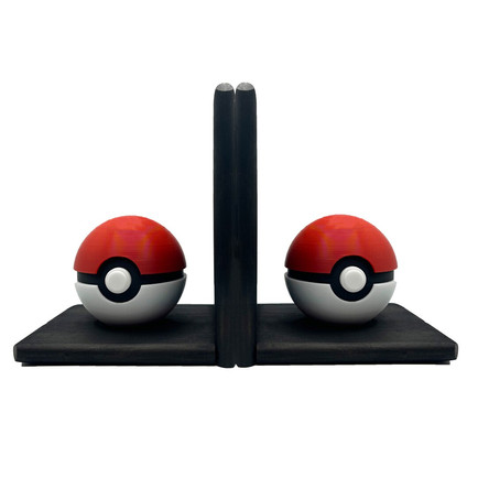 Pokemon Pokeball Bookends