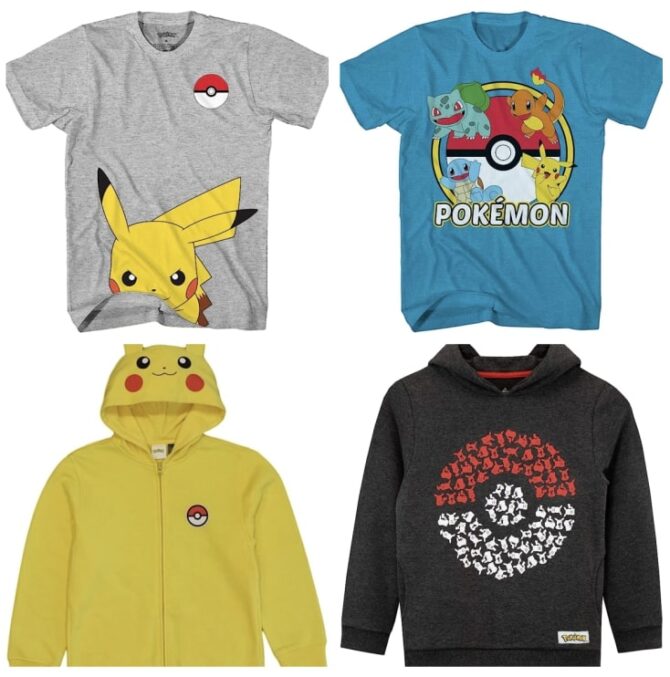 Pokemon tees and hoodies tshirts