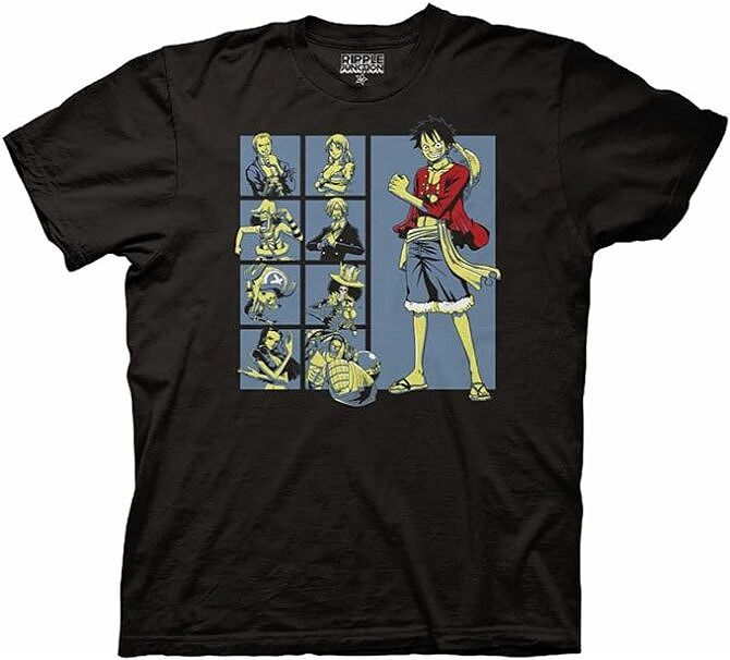 Anime One Piece Monkey D. Luffy Tshirt
