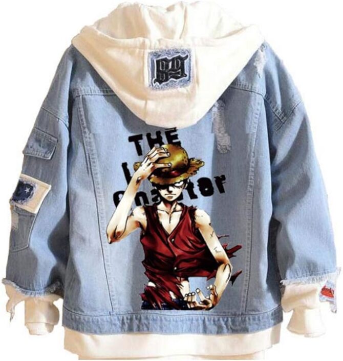 One Piece Adult Denim Jacket