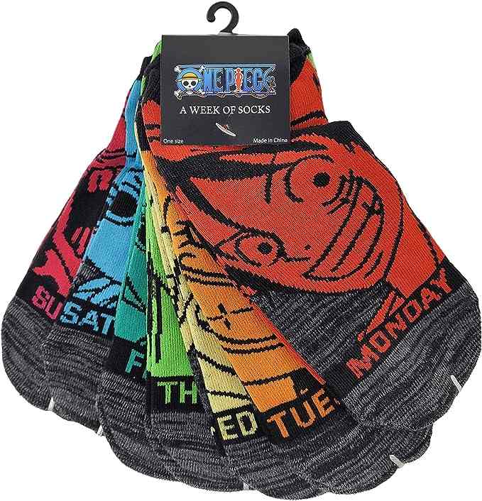 Ripple Junction One Piece 7 Days of the Week Ankle Socks