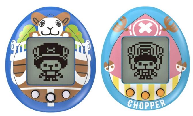 Tamagotchi Nano x One Piece - Going Merry and New World
