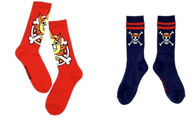 One Piece Straw Hat Crew Socks Thousand Sunny