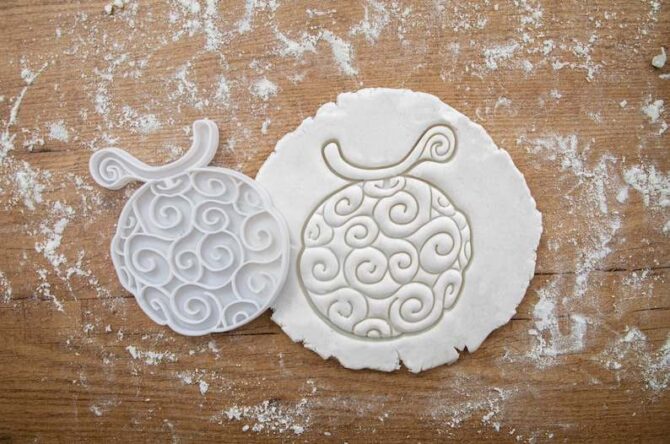 One Piece Gum Gum Fruit Cookie Cutter