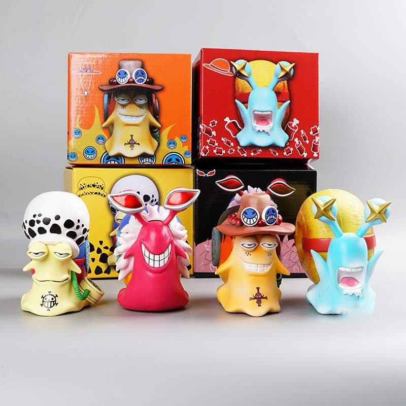 One Piece Transponder Snails Figures Snail Phone