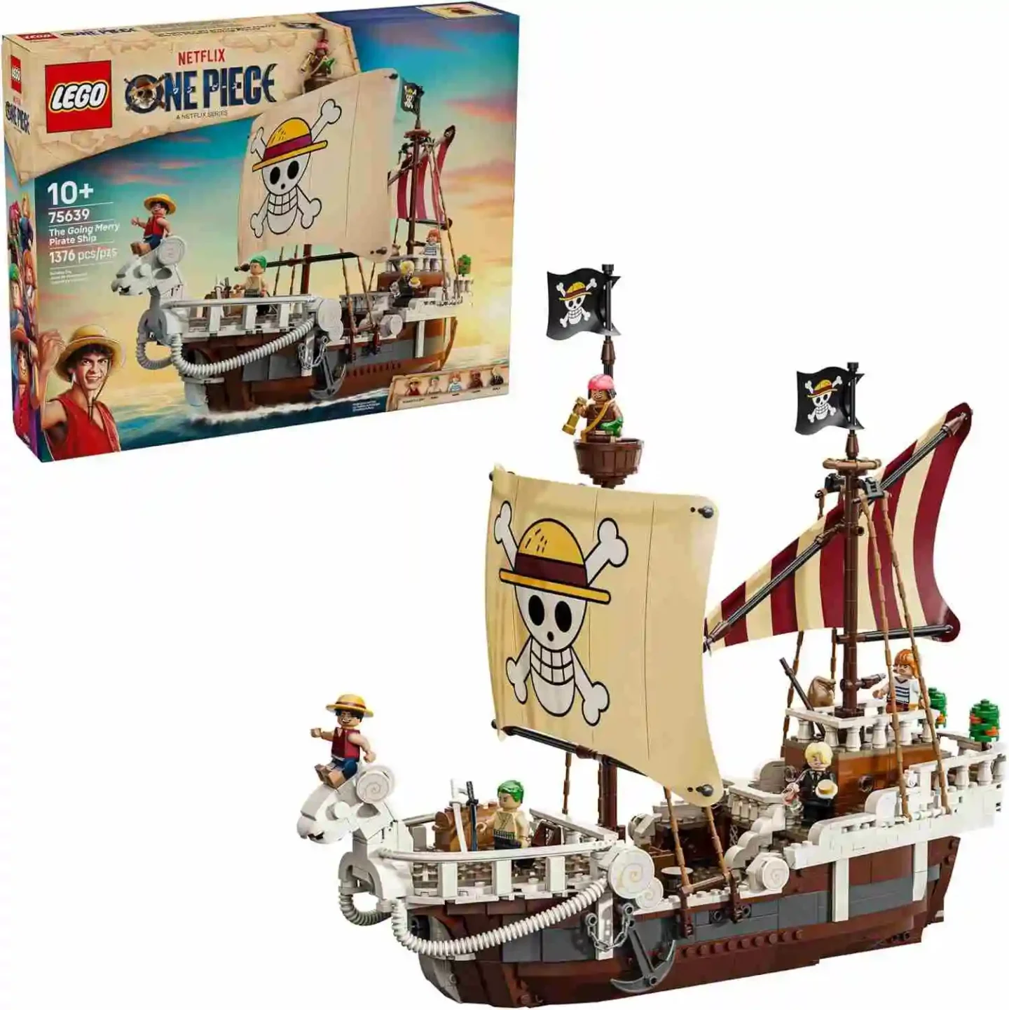 Lego ONE Piece The Going Merry Pirate Ship Building Blocks 75639