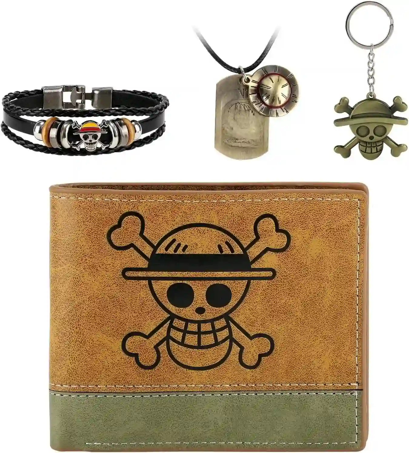 One Piece Bifold Wallet 4 PCS
