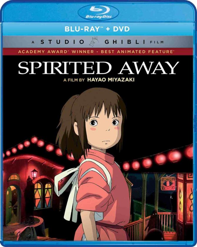 Spirited Away Bluray DVD Combo Prime Video