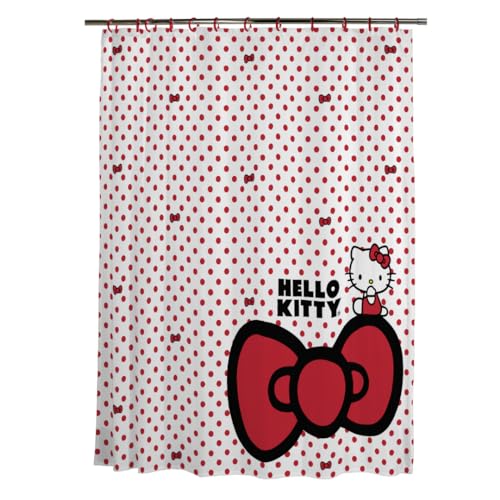 Franco Hello Kitty 13 Piece Shower Curtain and Ring Set