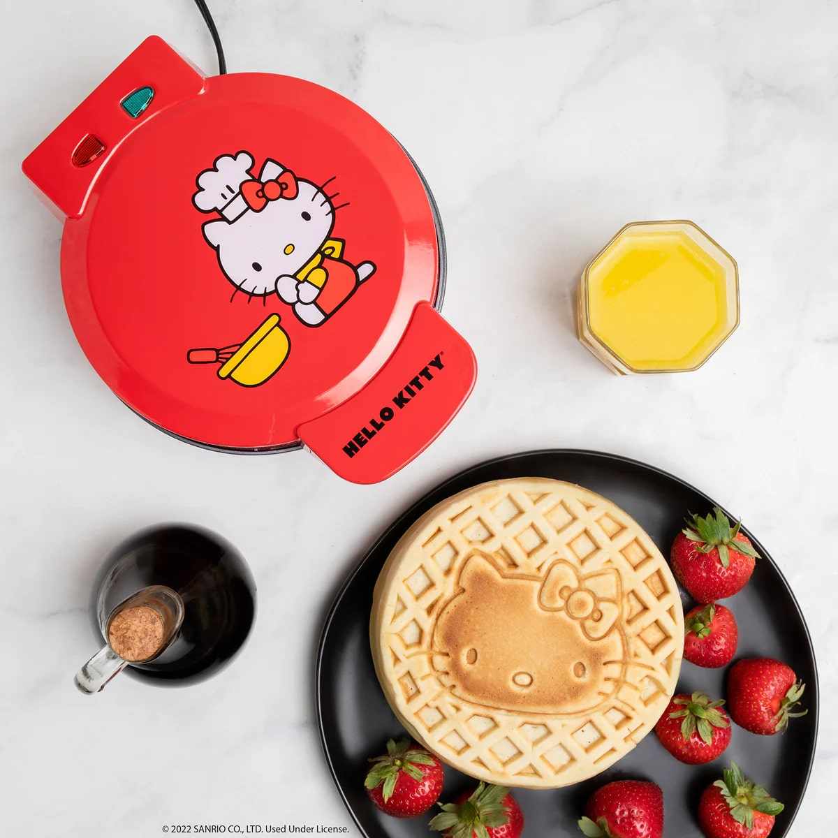 Hello Kitty Red Waffle Maker - Uncanny Brand