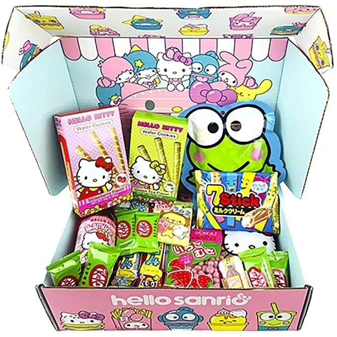 Hello Kitty Snack Box with Japanese treas