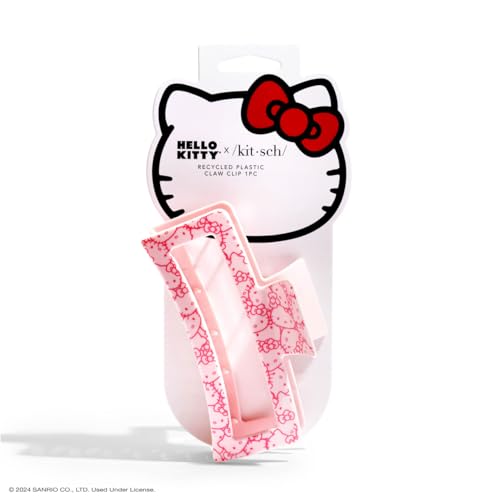 Kitsch Hello Kitty Recycled Plastic Jumbo Claw Hair Clip