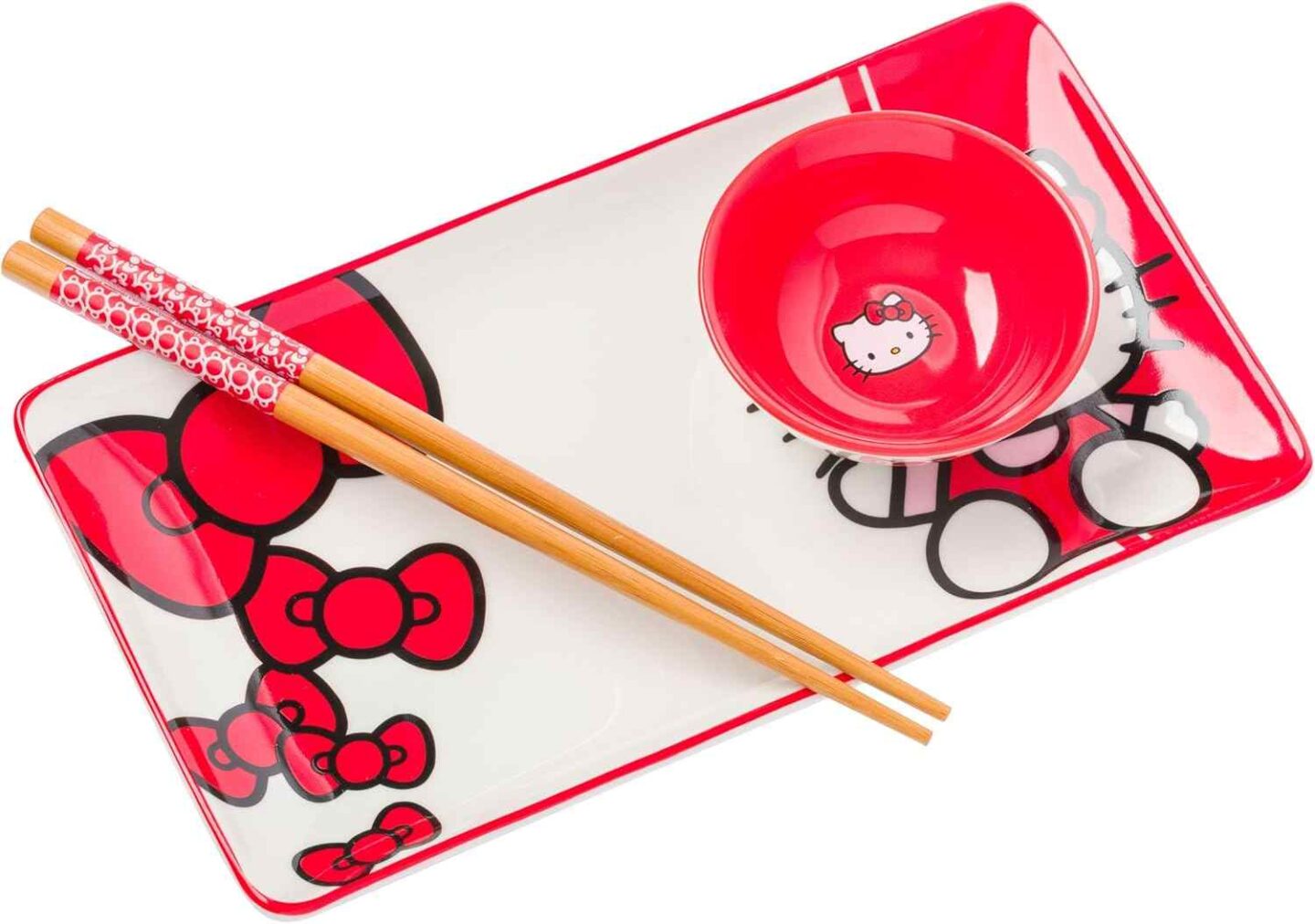 Silver Buffalo Sanrio Hello Sushi Set