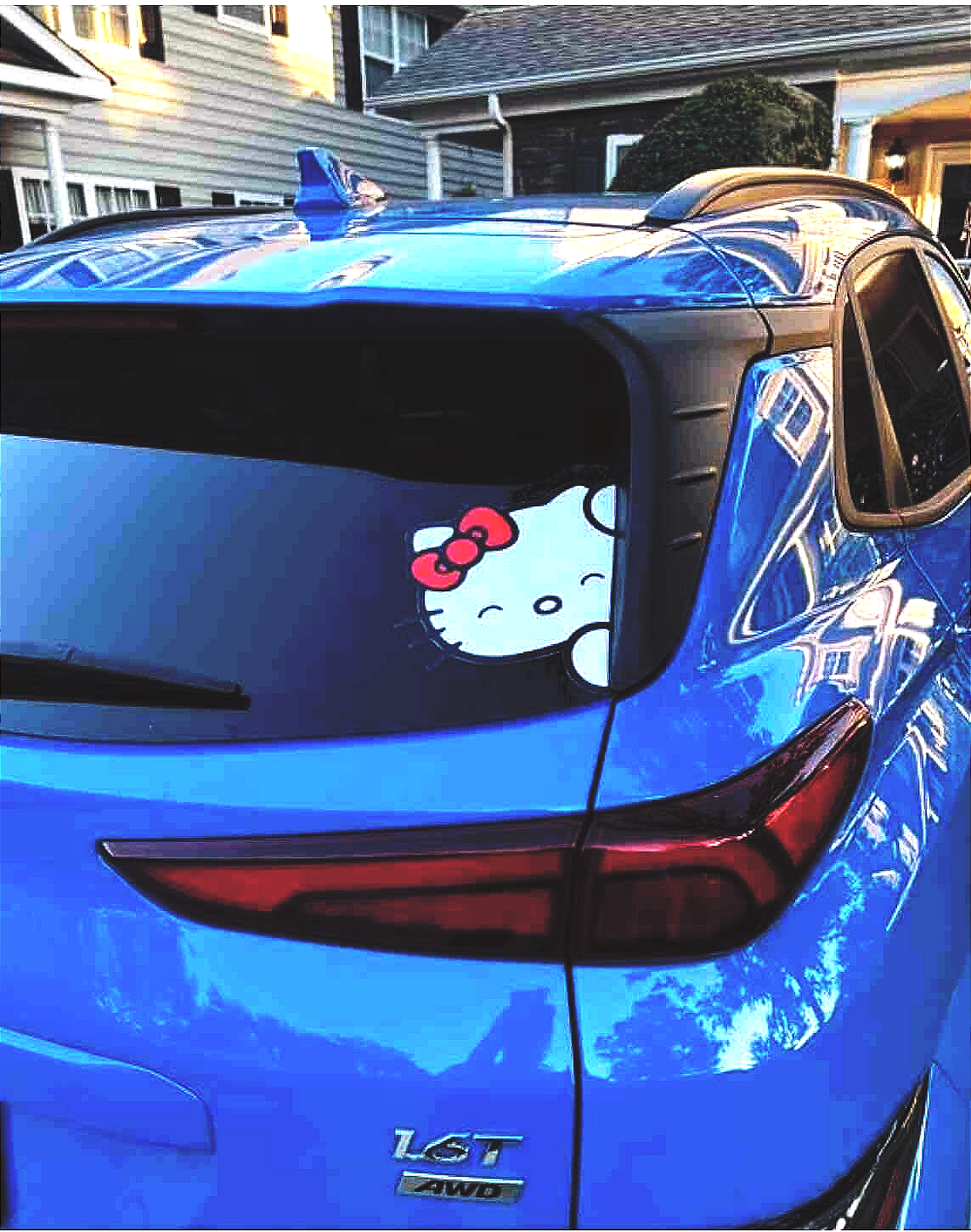 Hello Kitty Car Window Decal Sticker