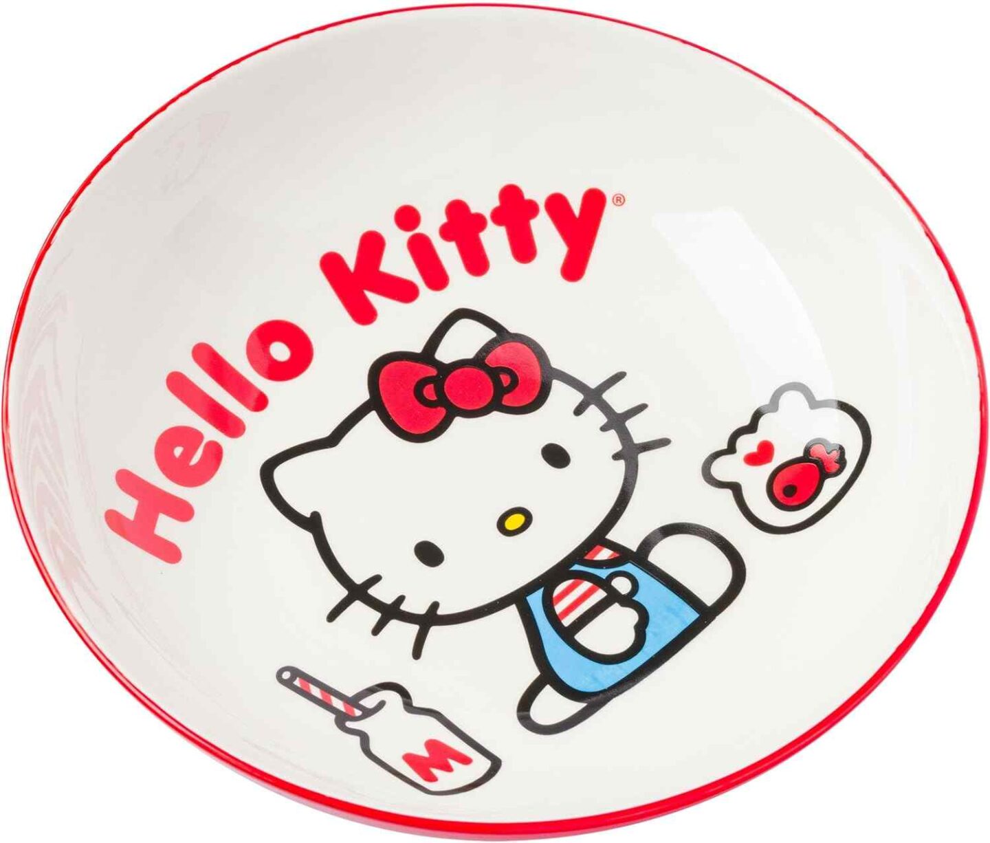 Hello Kitty Dinner Bowl Silver Buffalo