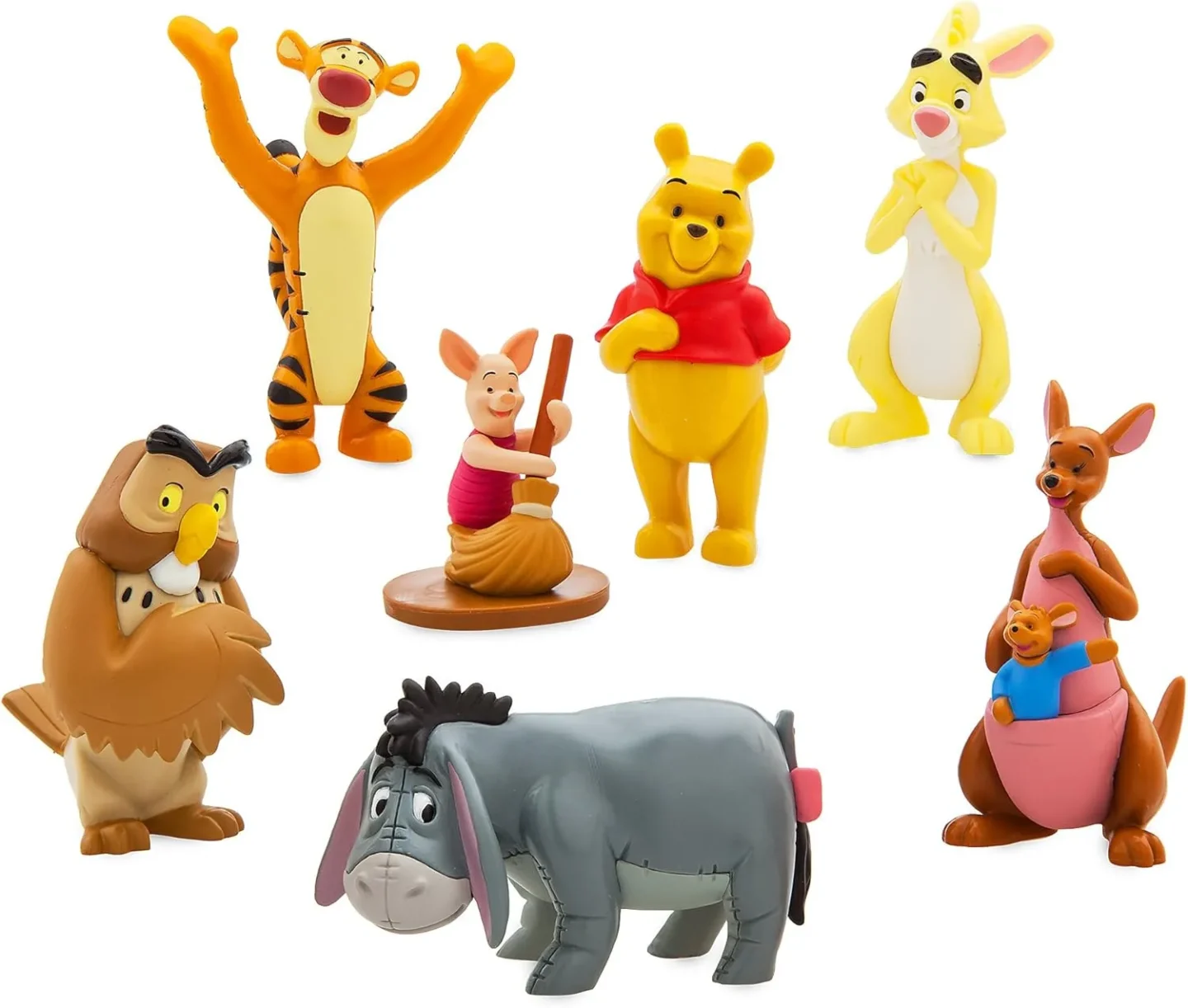 Disney Winnie The Pooh 7 Figure Play Set