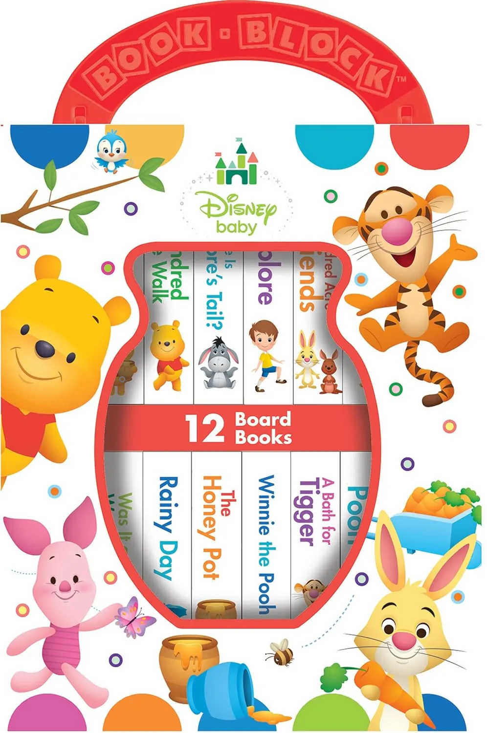 Winnie the Pooh - My First Library - 12 Board Book Set 