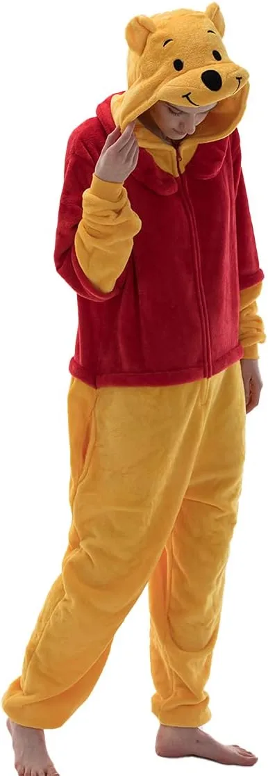 Winnie the Pooh Unisex Adult Onesie Pajamas