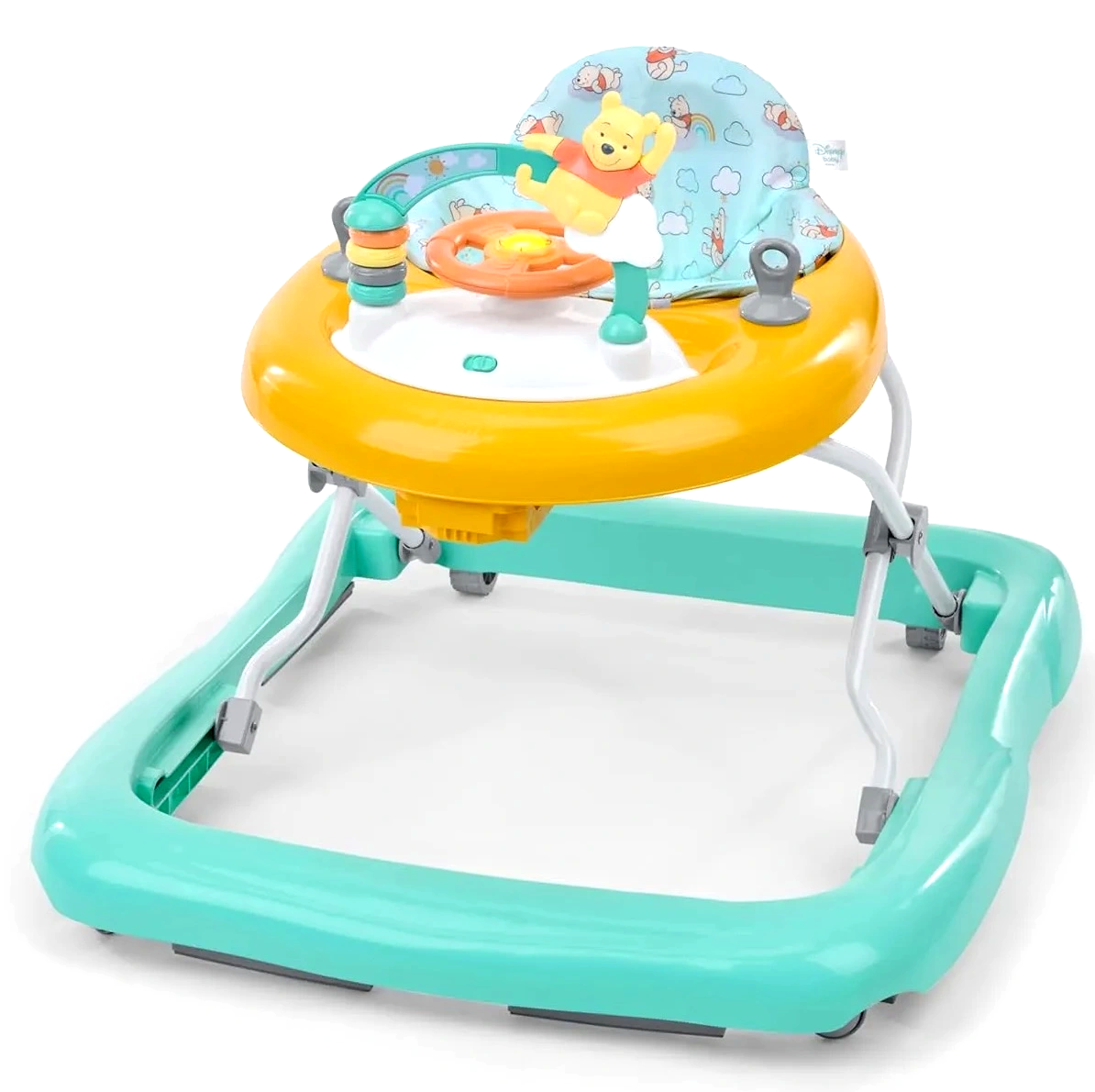 Winnie The Pooh Once Upon a Walk Activity Walker, 2 Ways to Play, Unisex, Ages 6 Months+