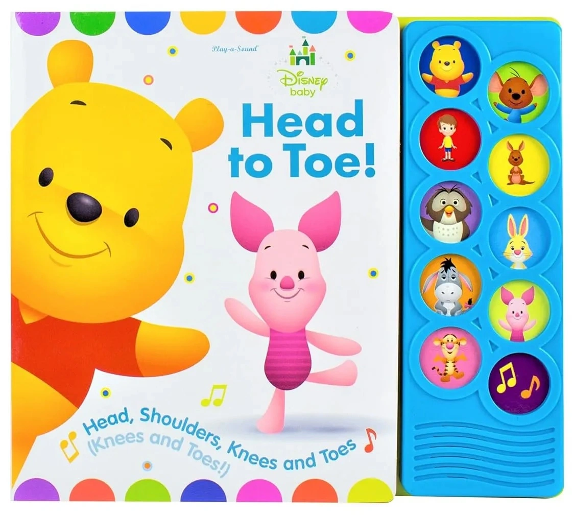 Winnie the Pooh - Head to Toe! 10-Button Sound Book