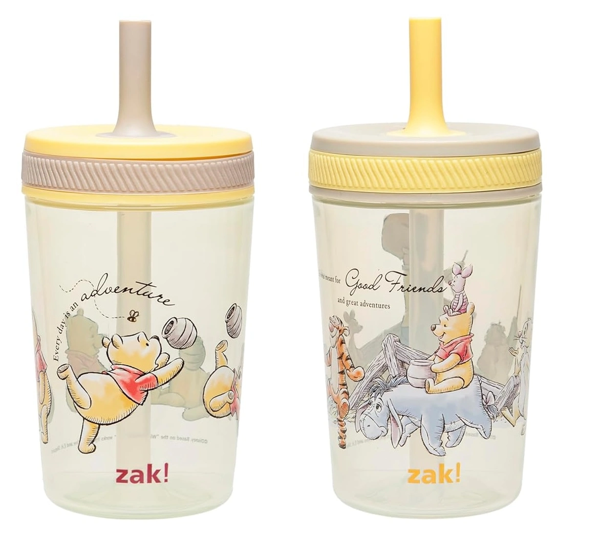 Zak Designs Disney Winnie the Pooh Kelso Toddler Cups