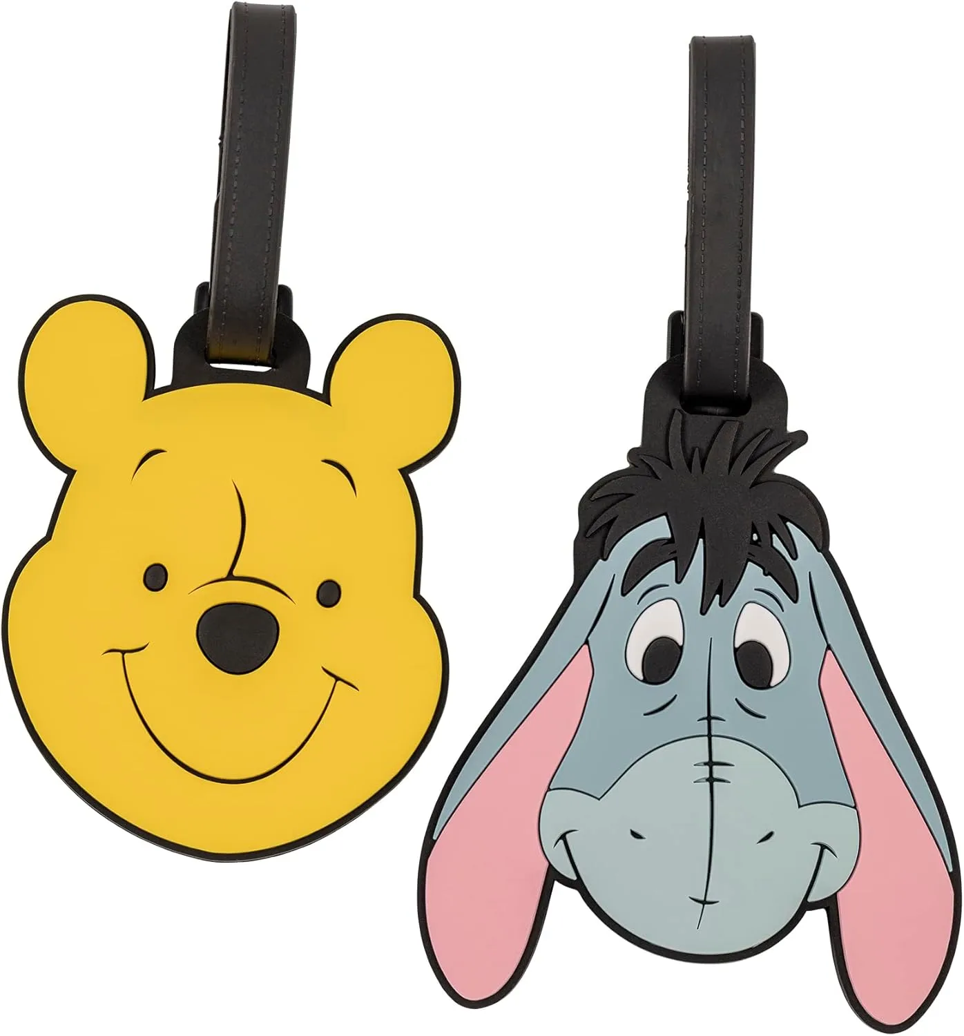 Disney Winnie The Pooh 2 Piece Luggage Tag Set