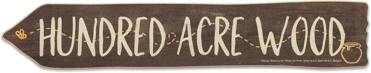 Disney Winnie the Pooh Hundred Acre Wood Arrow Wall Decor