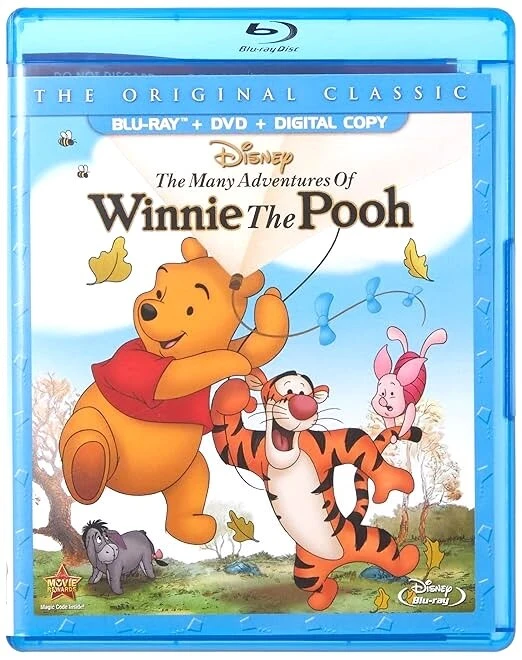 The Many Adventures Of Winnie The Pooh - DVD / Blu-ray / Digital Copy
