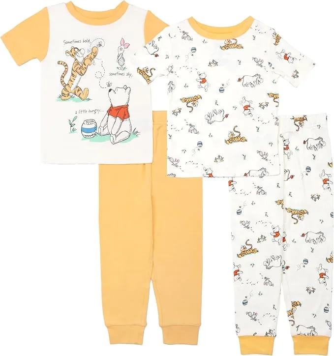 Winnie the Pooh 4 Piece Pajama Set